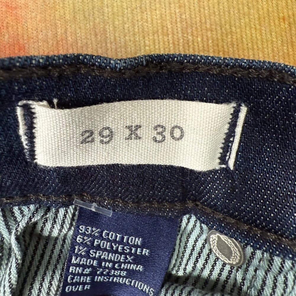 Madewell Mens 29x30 Blue Slim Fit Denim Jeans Medium Wash Stretch Cotton Blend - Picture 4 of 12